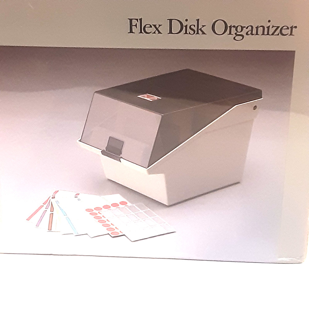 MEMOREX FLEX DISK ORGANIZER SEALED NEW