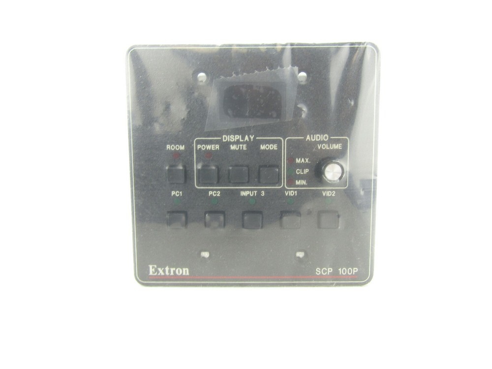 Extron SCP-100P Control Pad