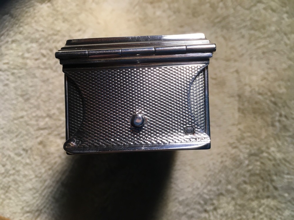 French silver G Keller. 2 sterling boxes