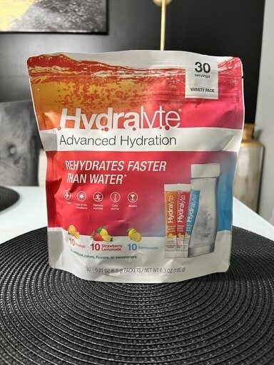 Hydralyte Advanced Hydration Electrolyte Powder 30 Packets EXP 2/24