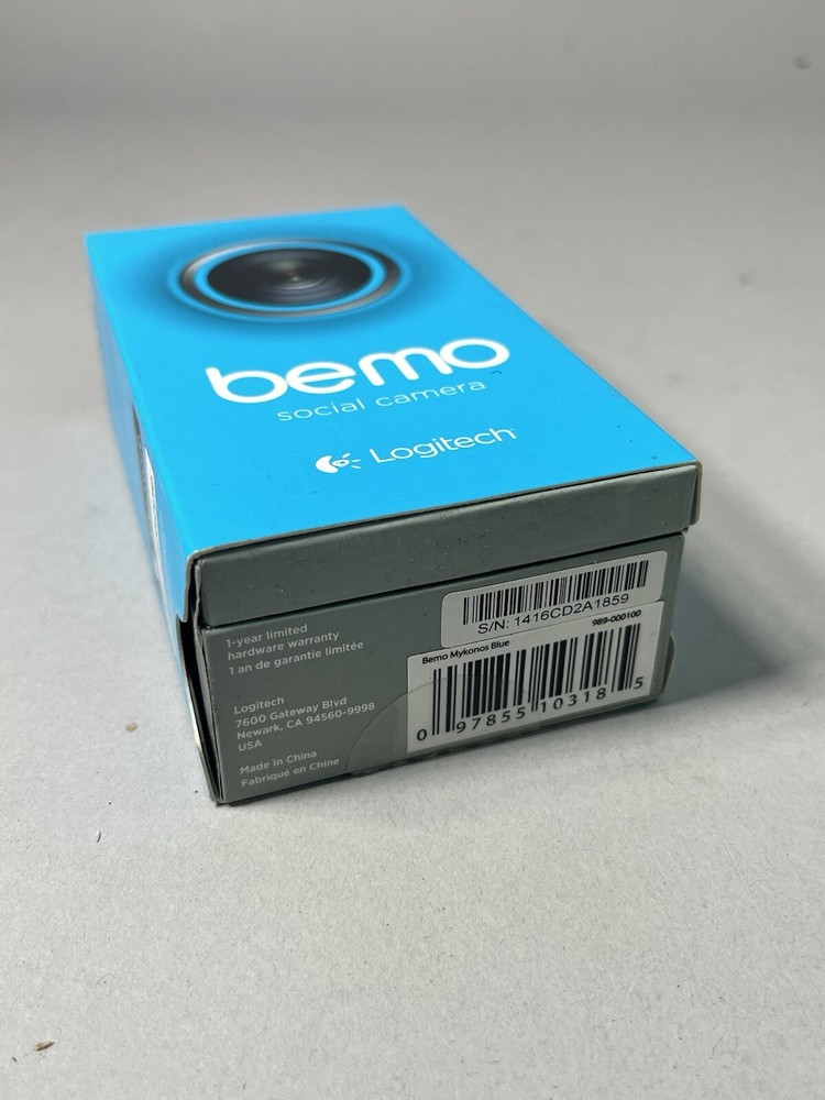 Logitech Bemo Social Video Camera 2014 water-resistant Mini Camcorder