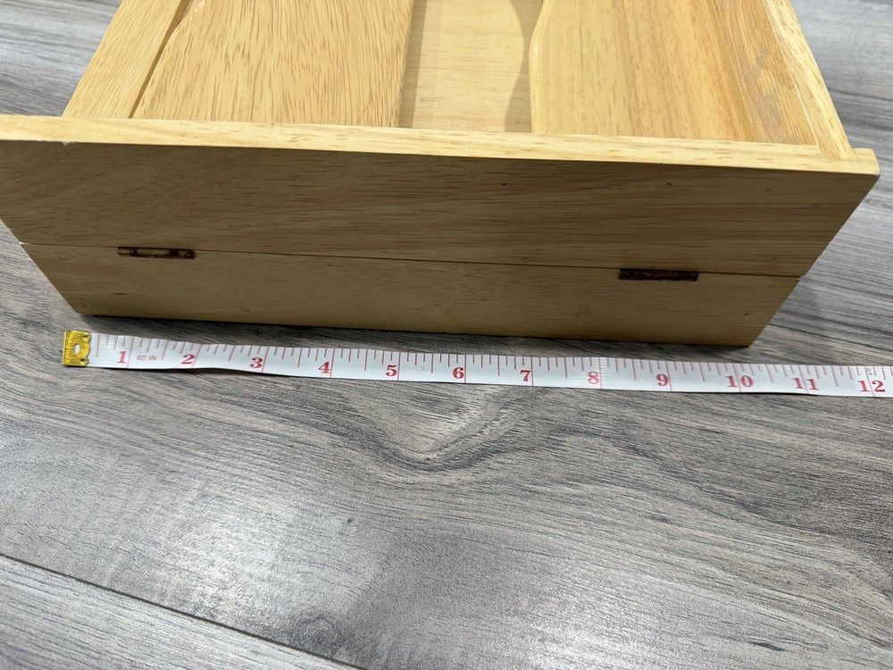 Pomerantz Mail Letter Keyholder Key Ring Solid Wood Kitchen Rack Wall Mounted