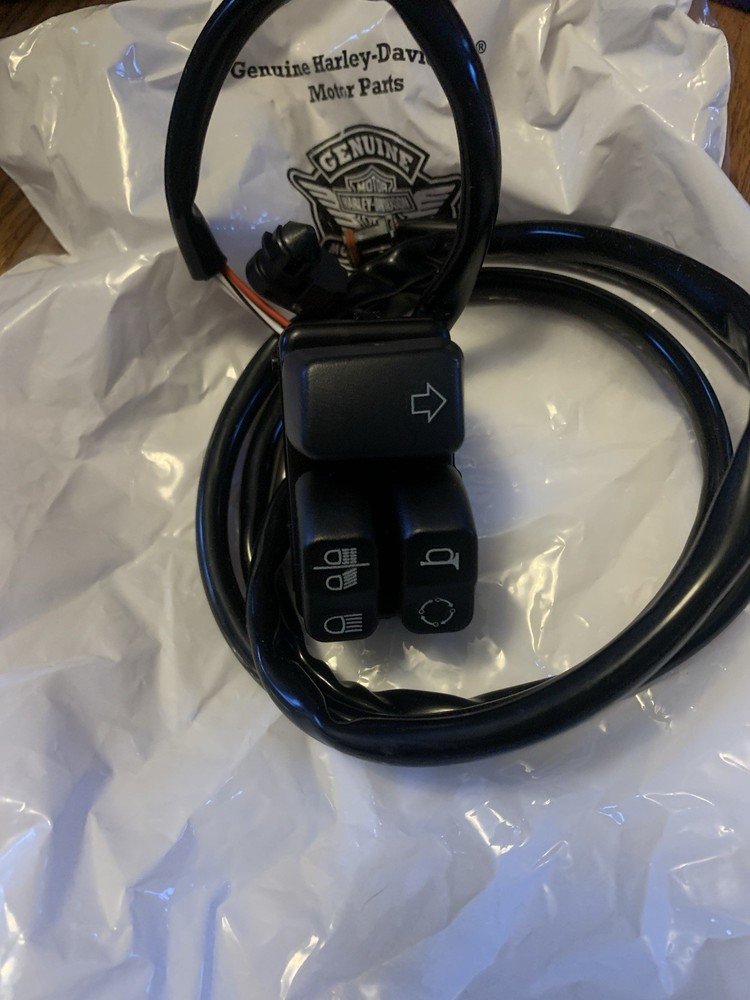 Harley Davidson OEM left hand control switch module