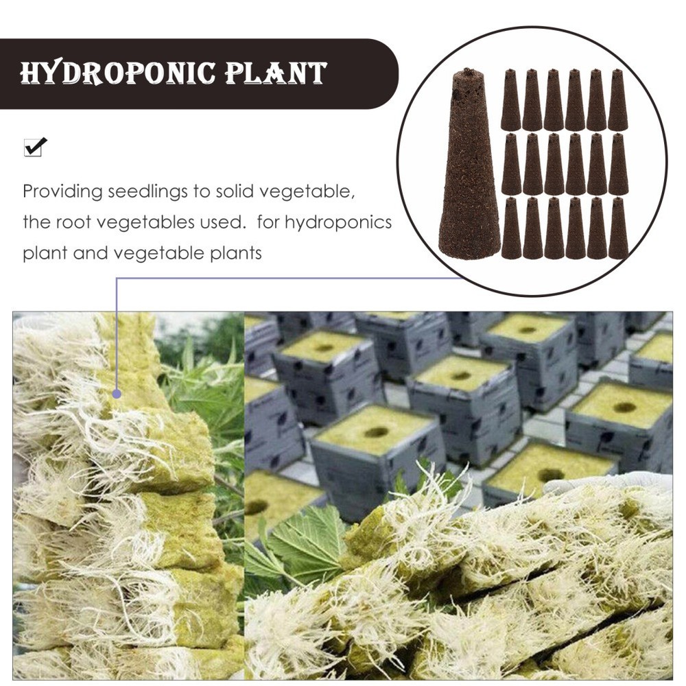 50pcs Hydroponic Intelligent Planter Special Sponge Replacement Grow Sponges