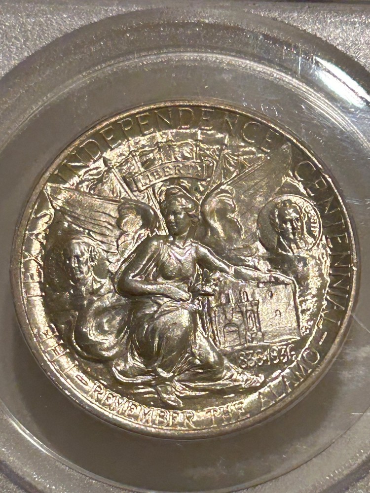 1934 P Texas Silver Half Dollar PCGS MS65 OGH