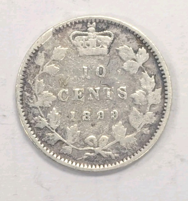1899- Canada 10 Cent Coin-#T150