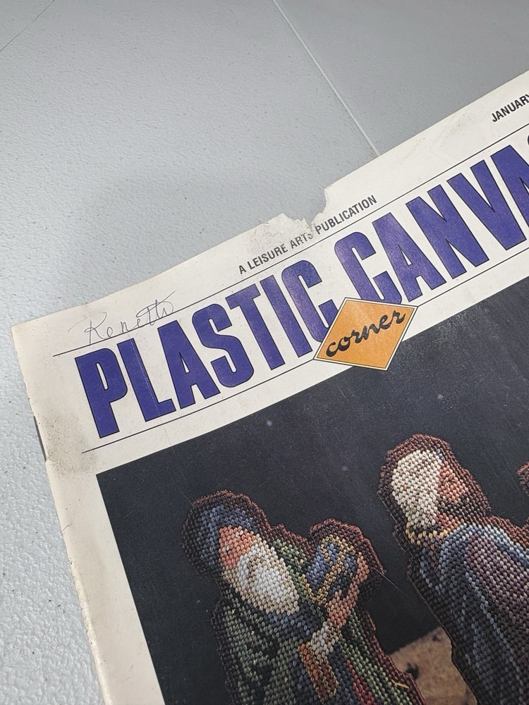 The Three Wise Men Nativity Christmas Plastic Canvas Pattern & More 7 Projects