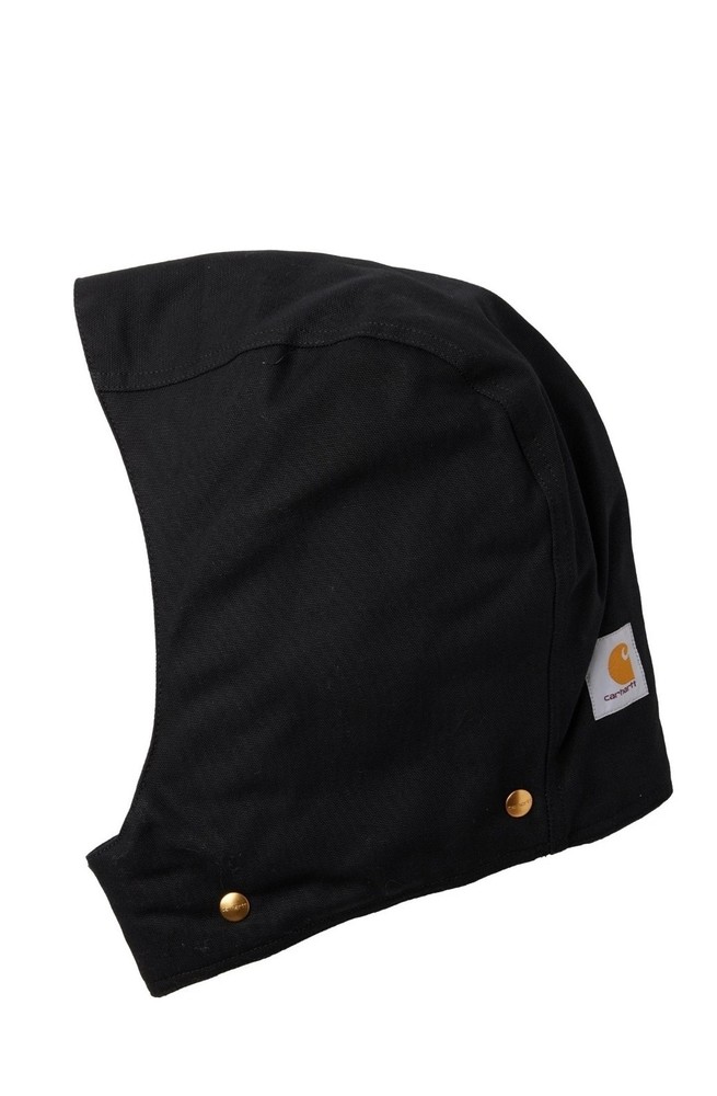Carhartt Black Detachable Quilted Lined Hood Solid Specialty Accessory