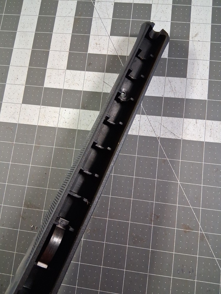 muzzleloader black powder stock black plastic traditions timber ridge