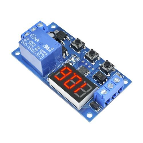 12V LED Home Automation Delay Timer Control Switch Relay Module Digital display