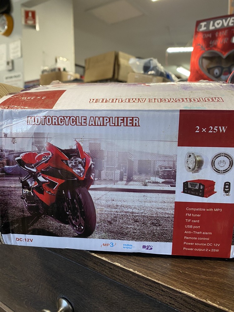 Amp / Handlebar Speakers **NEW**