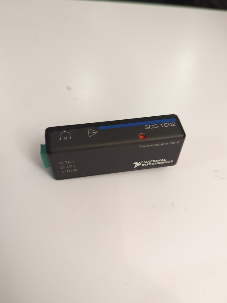 NI National Instruments SCC-TC02 Thermocouple Input Module - MISSING PLUG