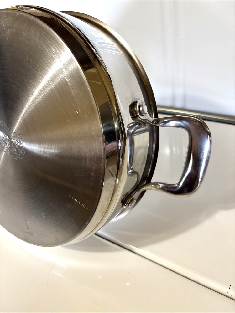 NuWave Induction Cookware 3.5 Quart Pot Stainless Steel Multipurpose