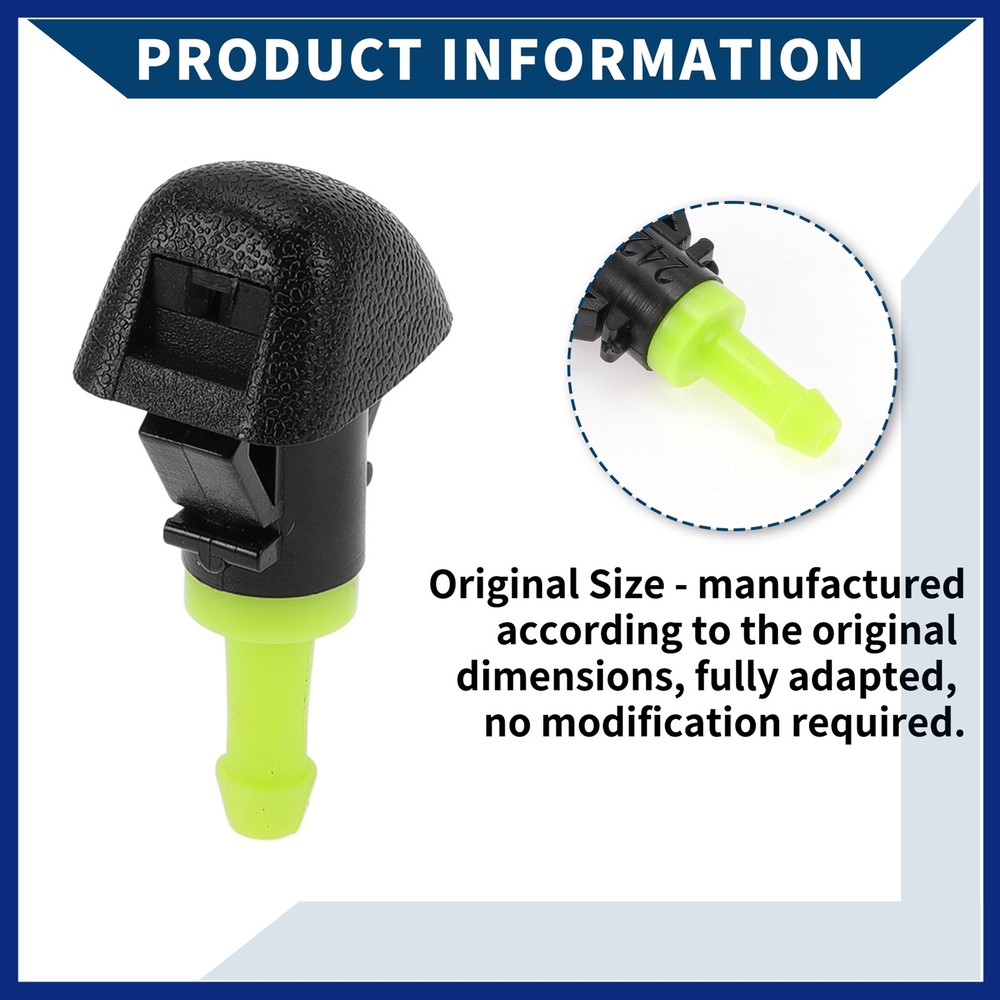 2Pcs Front Windshield Washer Nozzle for Subaru Outback