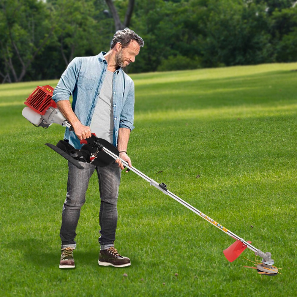 43CC 2 Stroke String Trimmer Lawn Wacker Eater Weed Grass Trimming Machine