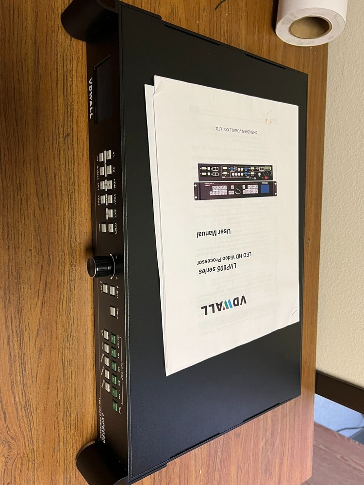 LED HD Video Wall LED Display Controller LED video processor VDWALL LVP605D