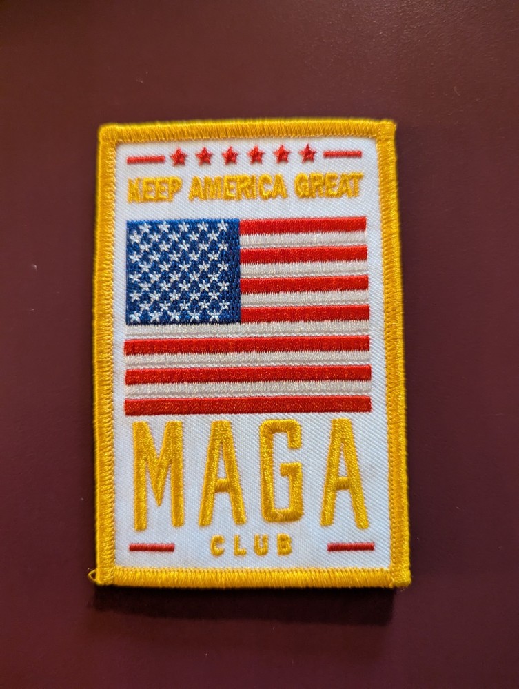 Mega Club Patch" Keep America Great"