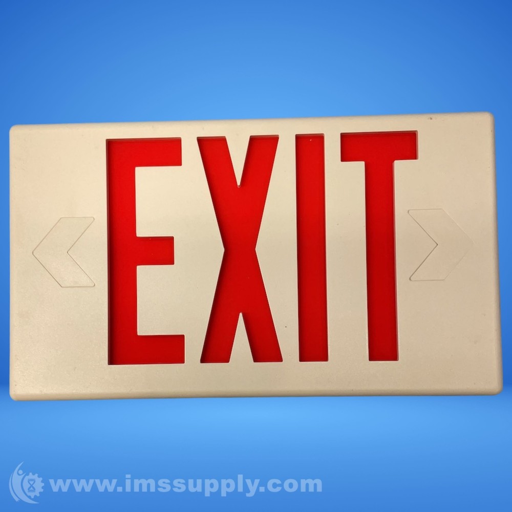 Cooper Lighting LPX70RWH Emergency Exit Sign FNOB