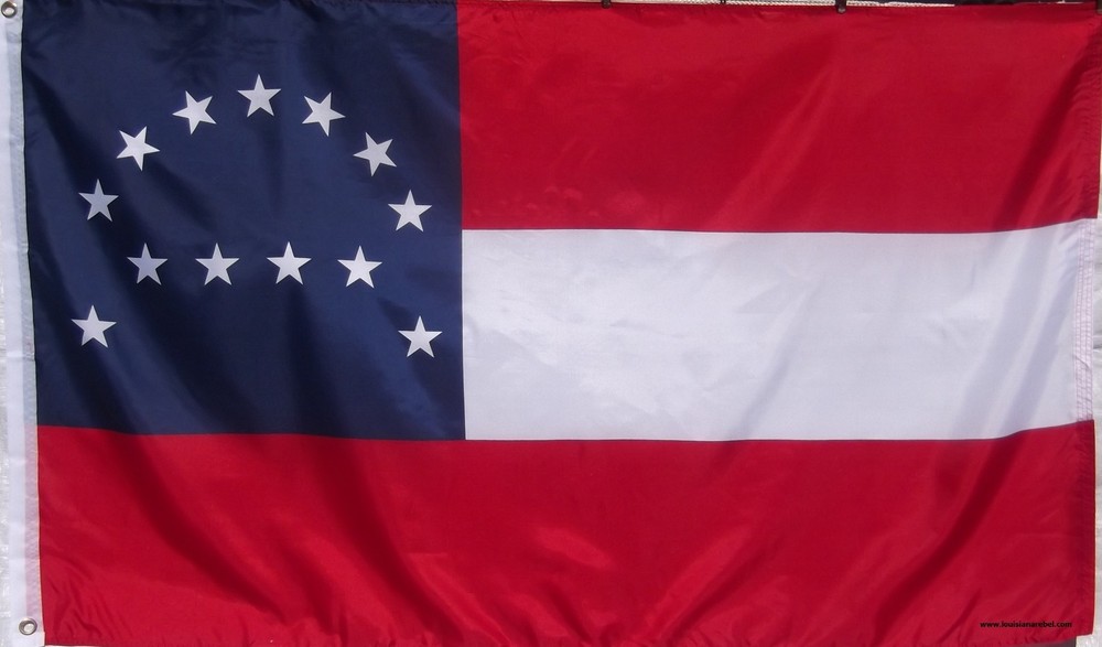 GENERAL ROBERT E LEE HEADQUARTERS FLAG - 3X5 PRINTED POLYESTER - CIVIL WAR