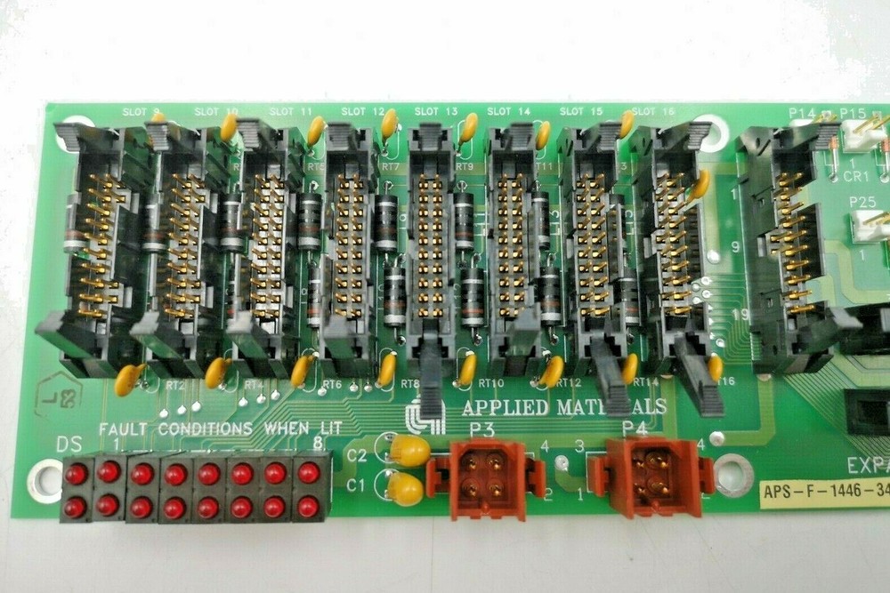 Applied Materials 0100-09106 Rev F Expanded Gas Panel Interface BD PCB Board