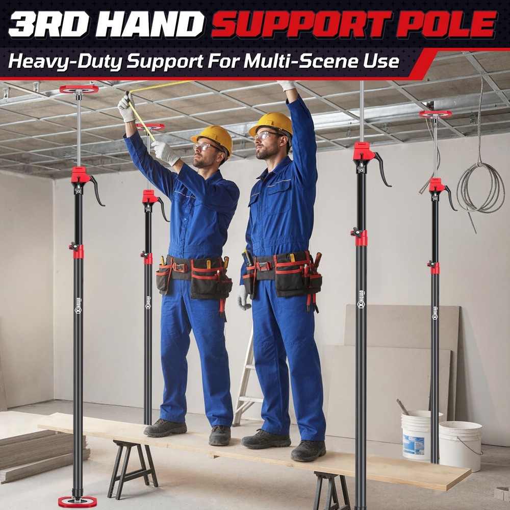 Cabinet Jacks for Installing Cabinets, Heavy Duty Third Hand Tools Adjustable...