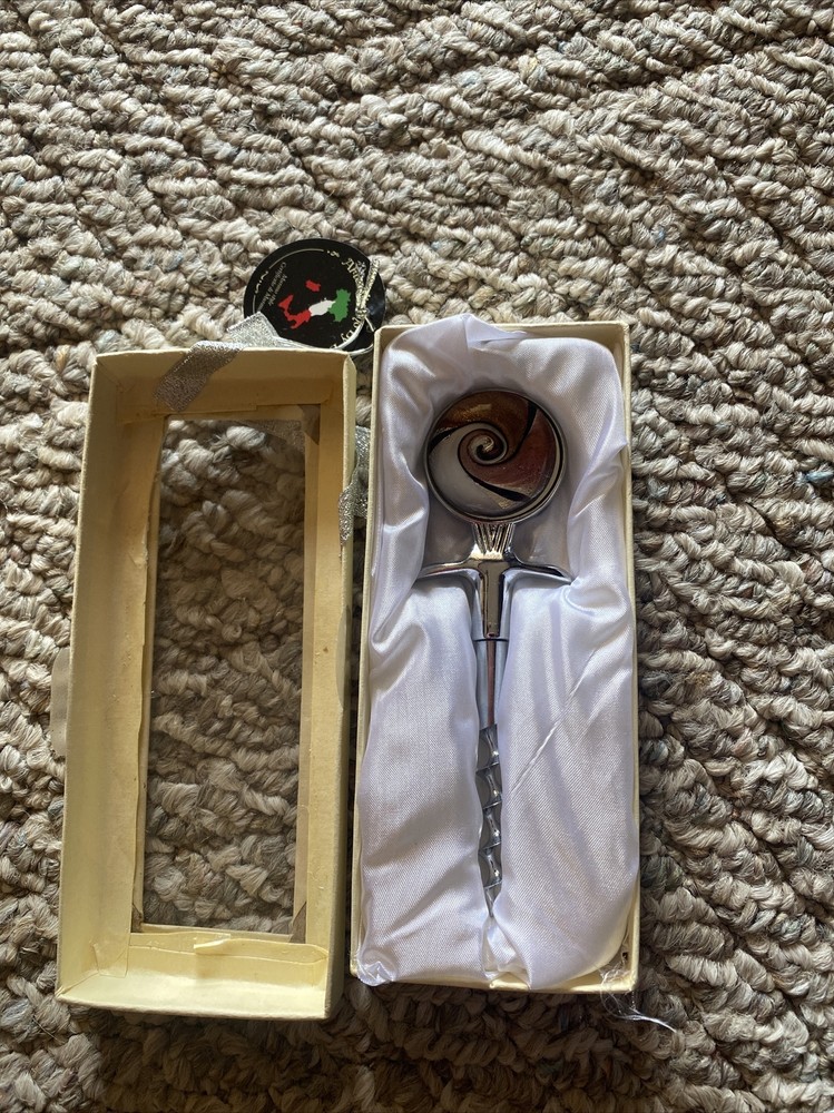 Glass bead wine opener