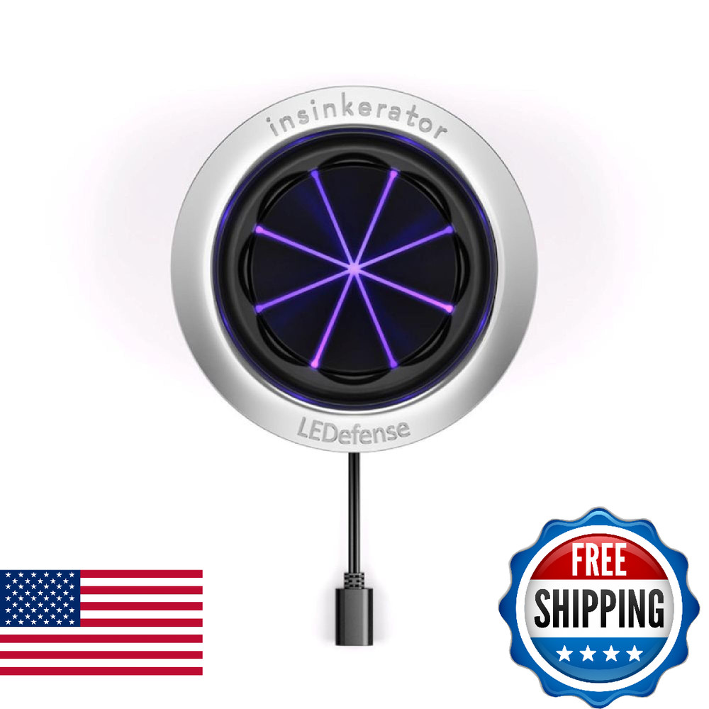 InSinkErator LEDefense Garbage Disposal Flange Antimicrobial LED Accessory
