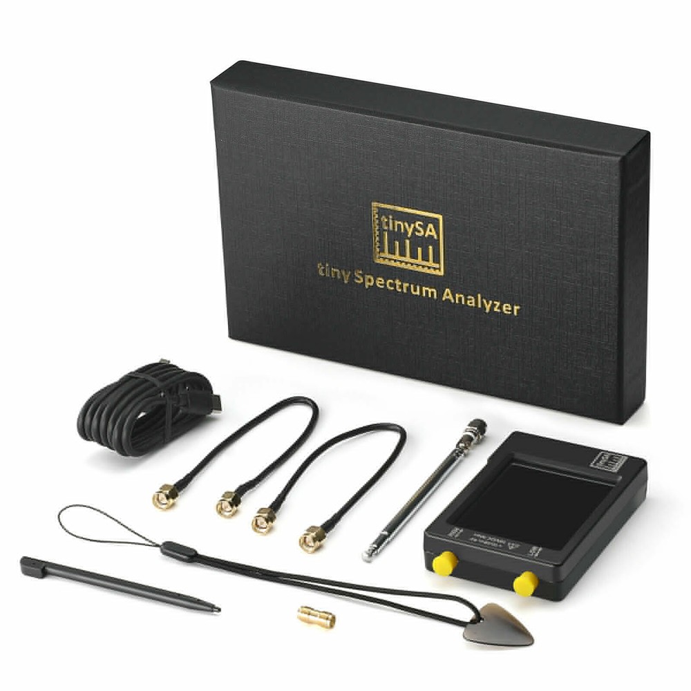 Handheld 2.8" LCD tiny Spectrum analyzer TinySA 100kHz to 960MHz Touch Control