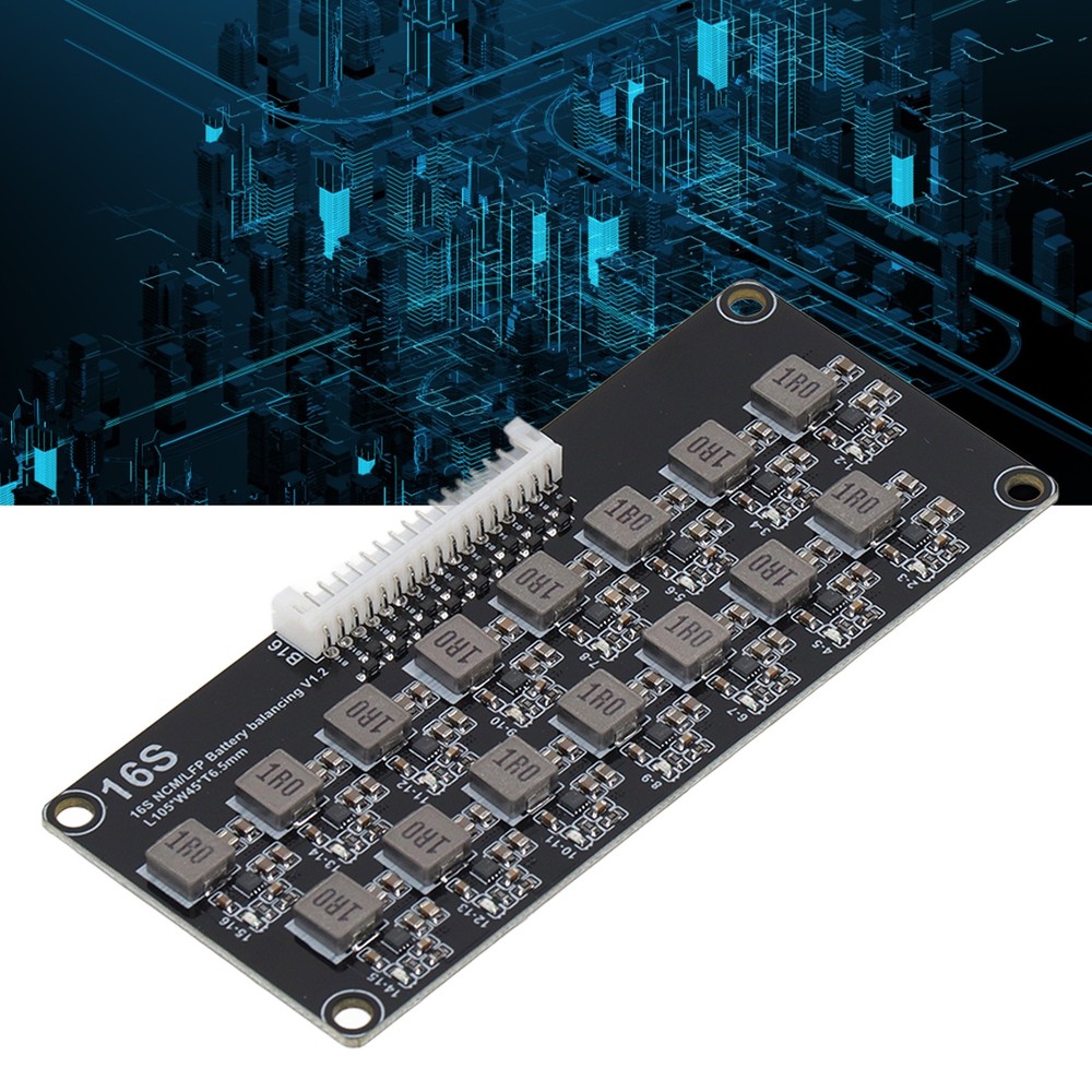 16S Active Battery Equalizer Inductive Battery Pack Balancer Board 2‑4.5V✈