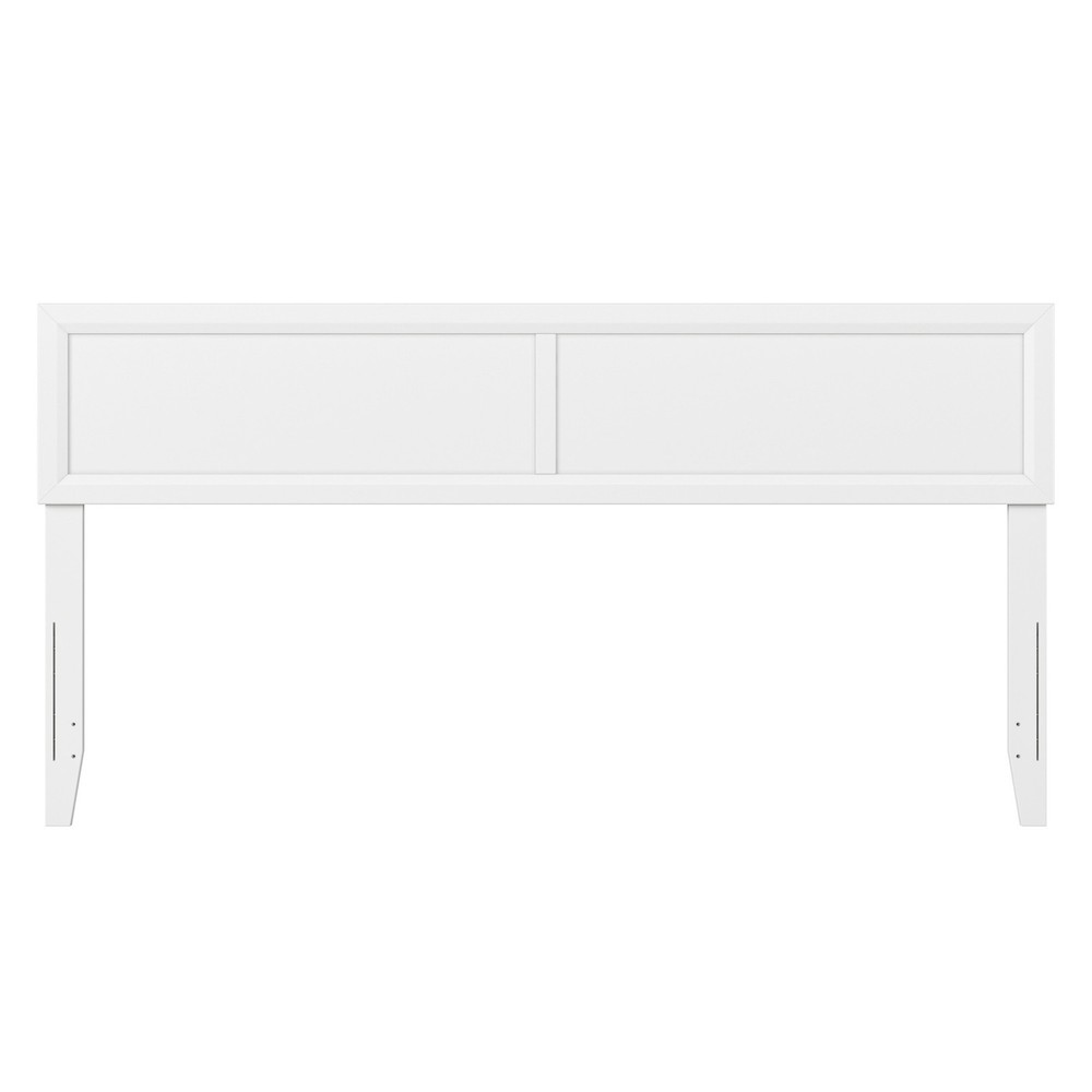 Sophia King Solid Wood Headboard in White