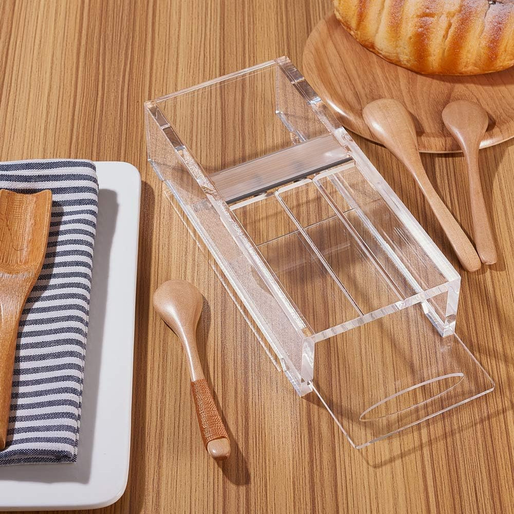 Adjustable Soap Beveler with Storage Drawer for Crafting Projects