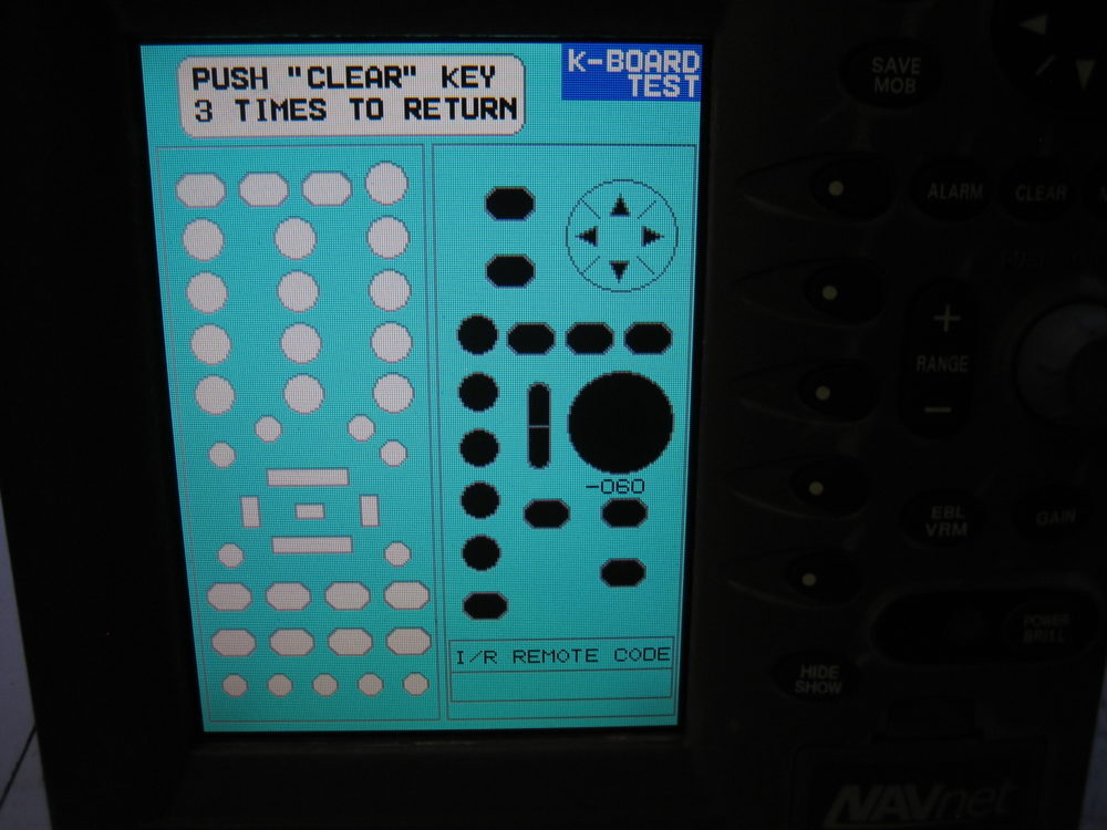 Furuno GD-1700c 7" Navnet Navionics Chartplotter VX1 Display -- Tested/Updated