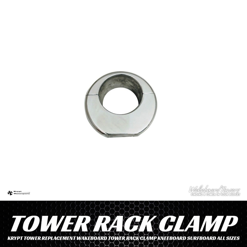 Krypt Tower Replacement Wakeboard Tower Rack Clamp Kneeboard Surfboard ALL SIZES