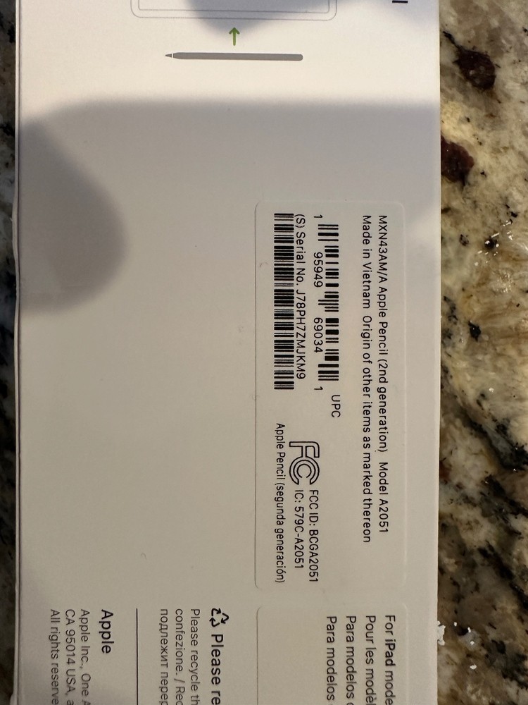 apple pencil 2nd generation