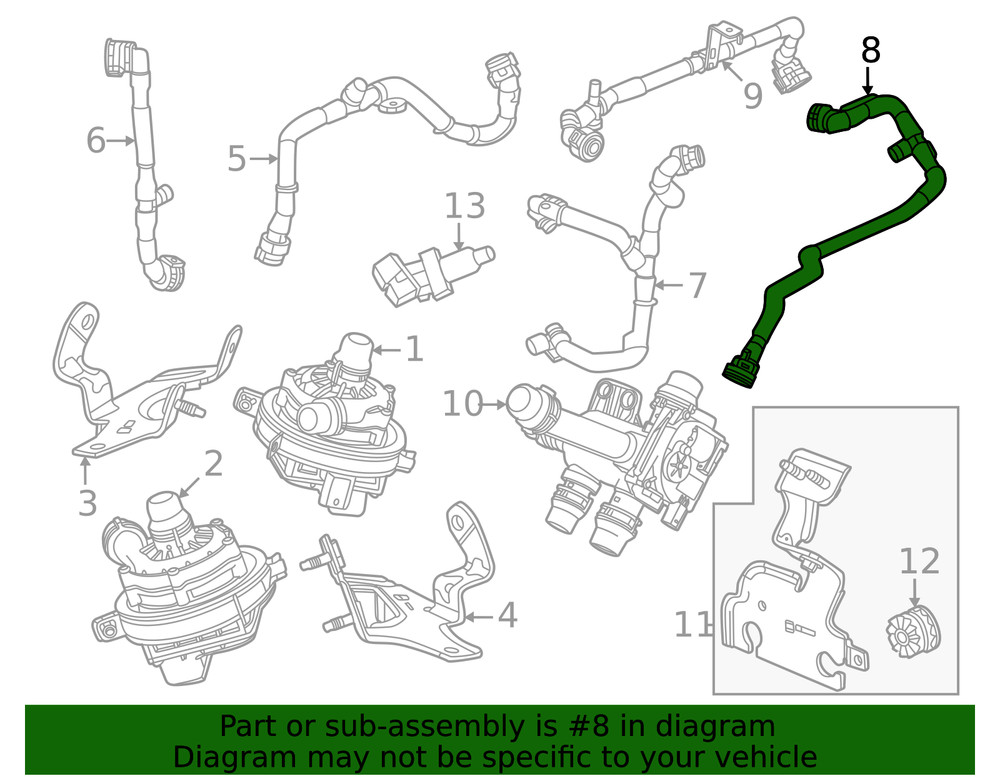 Genuine GM Outlet Pipe 85698185