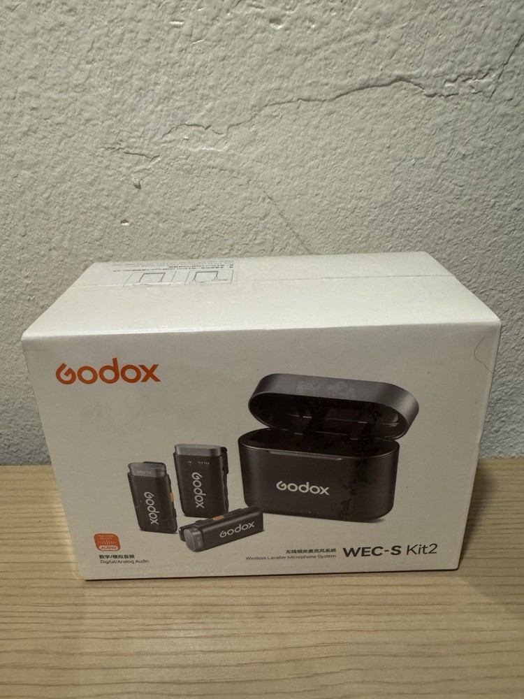 Godox WEC-S Kit2 Wireless Lavalier Microphone System