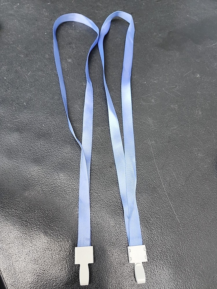 2 PC Work card  ID lanyard Blue  Colour