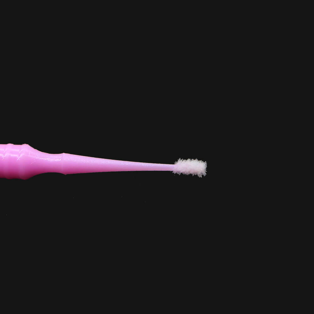 100pcs Disposable Micro Applicators - Superfine Purple Bendable Tip Brushes​