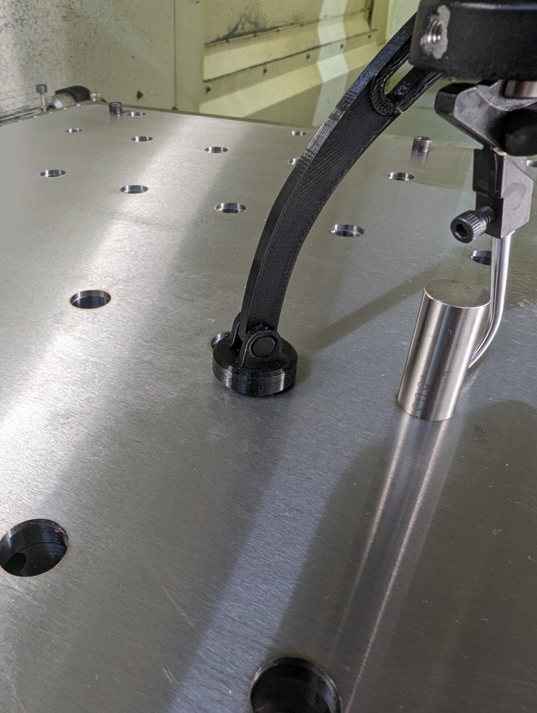Adjustable, Magnetic Foot Co-Ax Indicator Retaining Arm. Fits Blake indicators