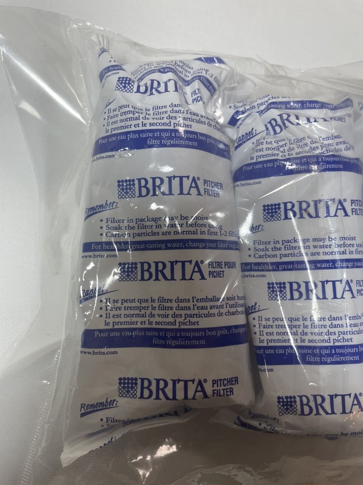 3 PACK NEW BRITA WATER FILTER PITCHER ADVANCED REPLACEMENT FILTERS SEALED
