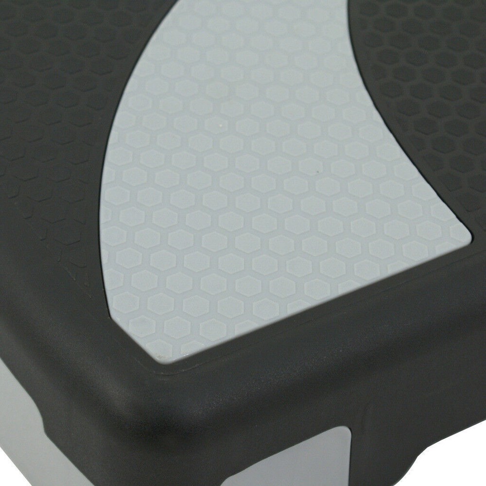 31" Exercise Step Platform Adjustable Aerobic Step Platform Workout Stepper Home