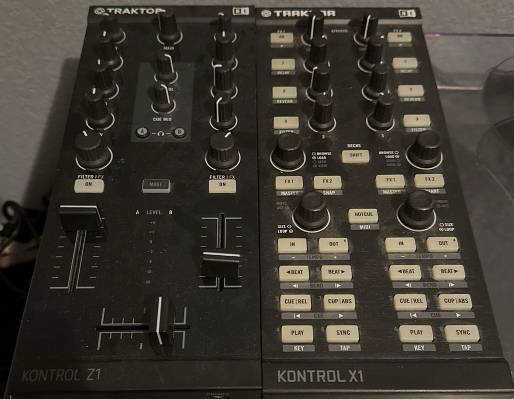 Traktor Kontrol X1 and Z1 DJ Controller Bundle