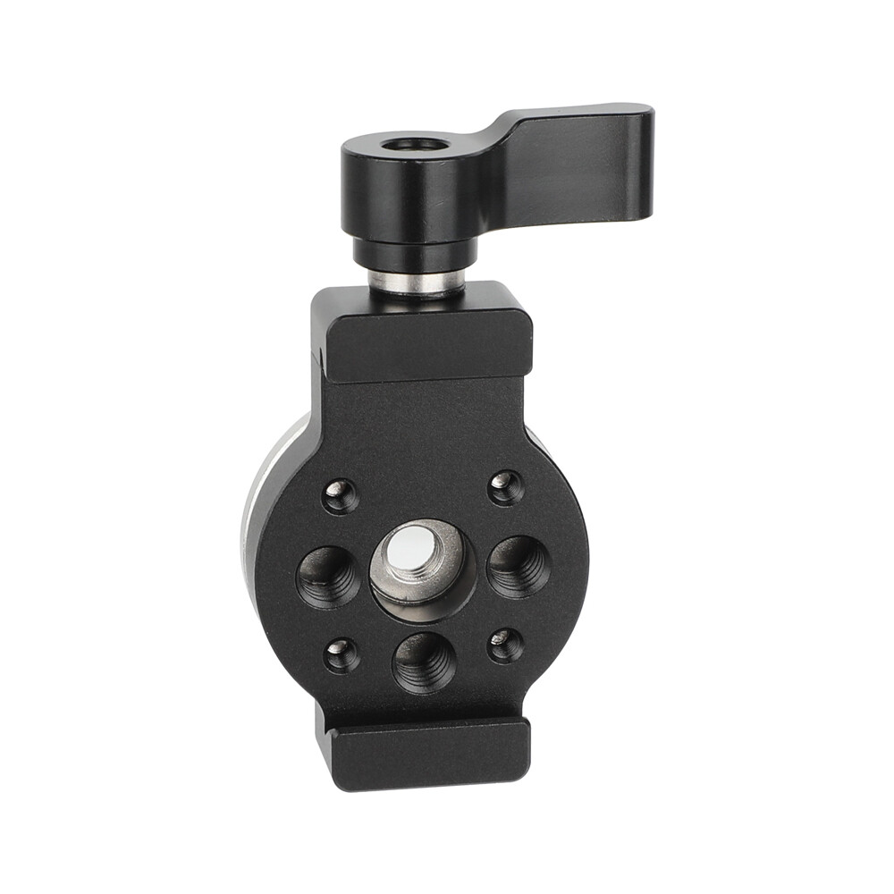 Arca-Type Quick Release Clamp w/M6 ARRI-Style Rosette fr Camera Rig/Handle/Plate