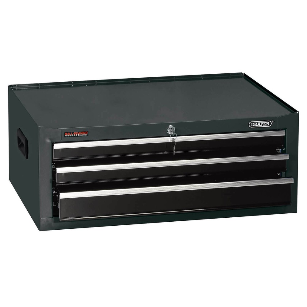 Draper 3 Drawer Tool Chest Black