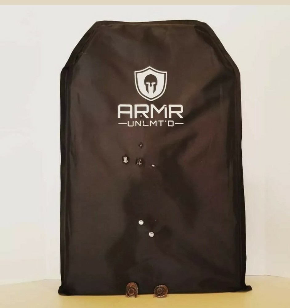 Bulletproof backpack Panel Shield Lightweight Body Armor Level IIIA 10 x 16