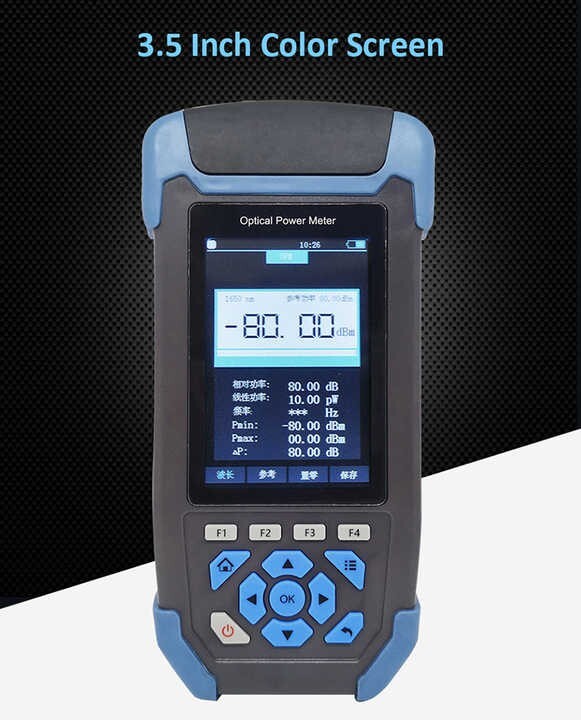 Precision Power Meter Optical Power Meter A Type with Range -80-+10dBm
