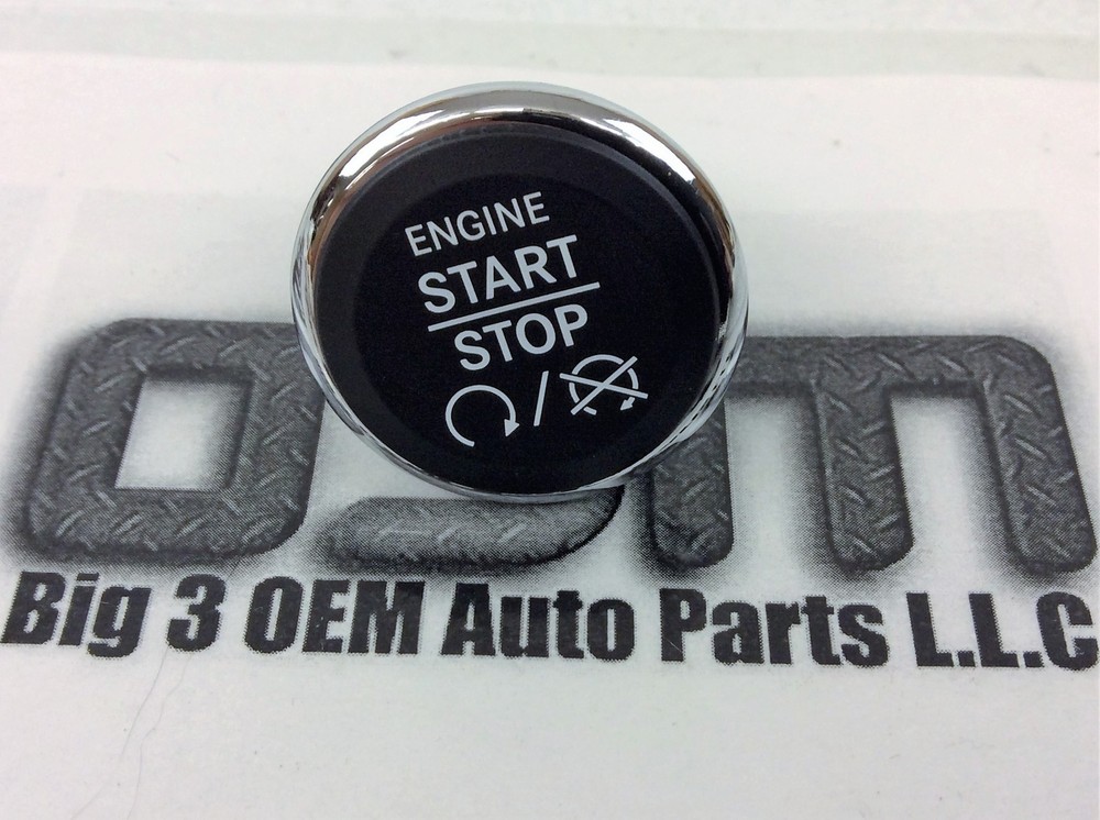 Dodge Challenger Jeep Commander Push to Start Ignition Switch Button new OEM