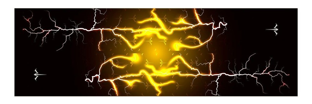 White Water Archery Yellow Lightning Bolt Storm Solid Stabilizer Wrap Protection