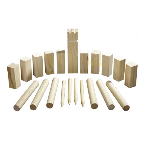 Kubb Game - Original Size - Pine