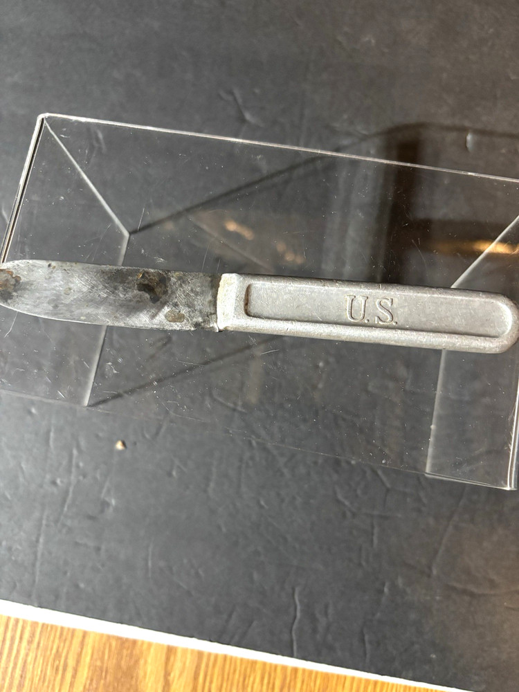 WW1 U S ARMY mess knife,marked ISC